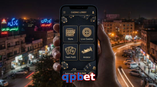Main screen of Qpbet app page for PK players