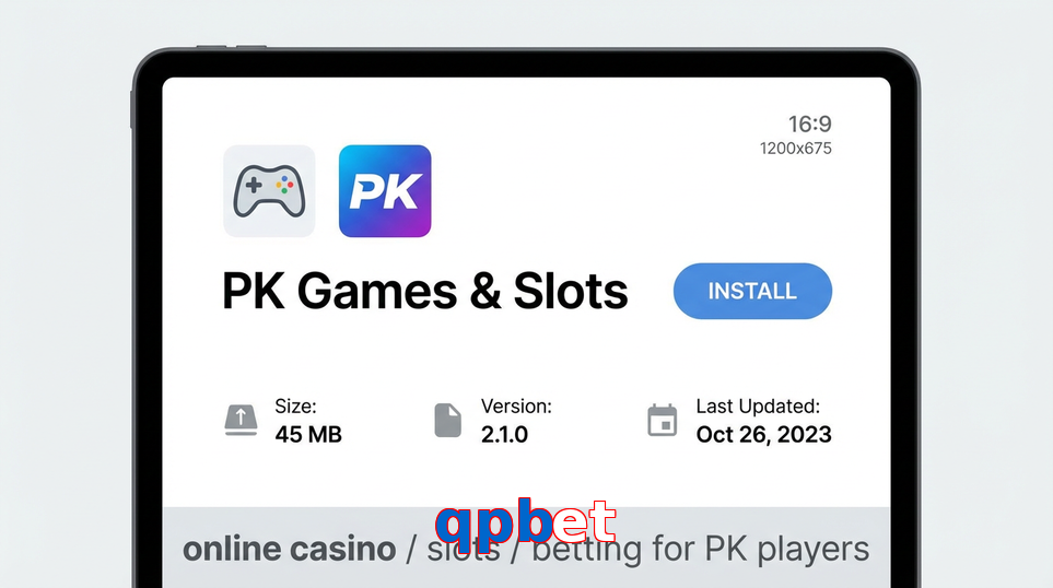 Game list for Qpbet gameapk section