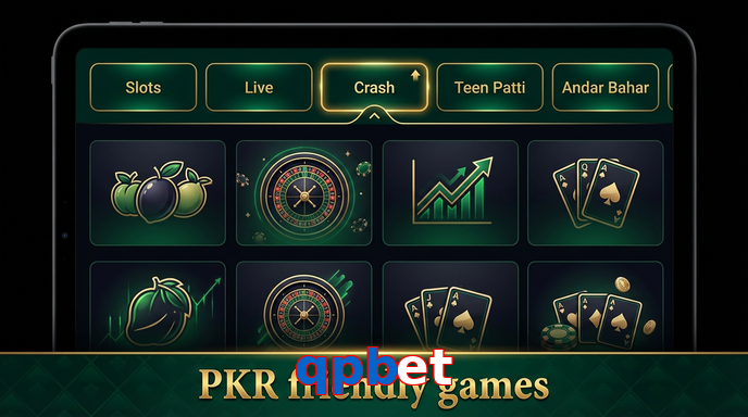 Game list for Qpbet games section